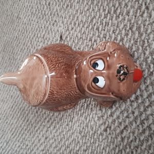 Vintage McCoy Sad eyed puppy cookie jar